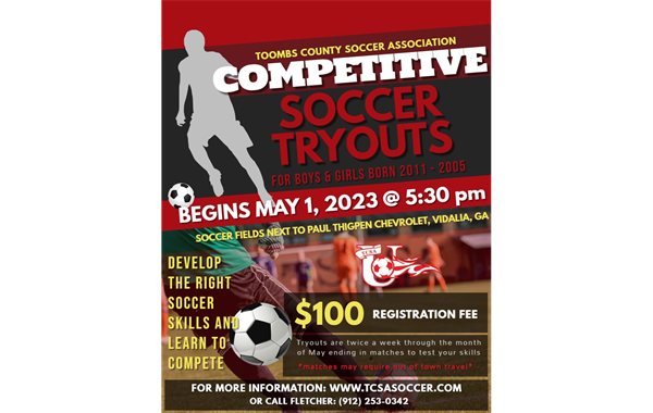 Fall 2023 Competitive Tryouts