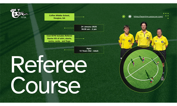 WANTED: ADULT OFFICIALS FOR TCSA! 